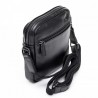 Sacoche homme en cuir KATANA noir | Pochette bandoulière messieurs baisenville porté croisé pas cher Sacoche homme en cuir KATANA noir | Pochette bandoulière messieurs baisenville porté croisé pas cher