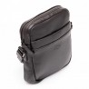 Sacoche homme en cuir KATANA marron foncé chocolat | Pochette bandoulière messieurs baisenville porté croisé pas cher Sacoche homme en cuir KATANA marron foncé chocolat | Pochette bandoulière messieurs baisenville porté croisé pas cher