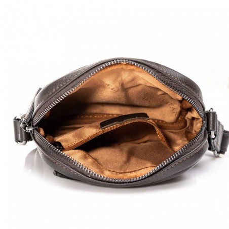 Sacoche homme en cuir KATANA marron foncé chocolat | Pochette bandoulière messieurs baisenville porté croisé pas cher Sacoche homme en cuir KATANA marron foncé chocolat | Pochette bandoulière messieurs baisenville porté croisé pas cher