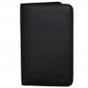 Porte-cartes en cuir de vachette lisse - Noir Porte-cartes en cuir de vachette lisse - Noir