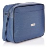 Sac reporter junior IKKS "Norfolk" bleu | Besace enfant ado marque qualité style US Navy pas cher Sac reporter junior IKKS "Norfolk" bleu | Besace enfant ado marque qualité style US Navy pas cher