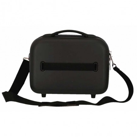 Vanity case rigide ROLL ROAD "India" noir | Vanity femme pas cher