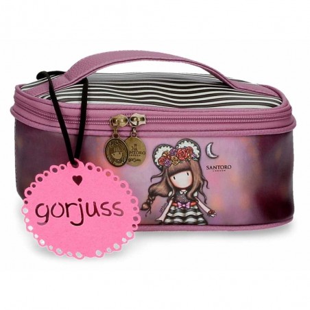 Mini vanity case fille GORJUSS "Frida" violet | Trousse de toilette enfant originale qualité supérieure design original Mini vanity case fille GORJUSS "Frida" violet | Trousse de toilette enfant originale qualité supérieure design original