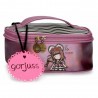 Mini vanity case fille GORJUSS "Frida" violet | Trousse de toilette enfant originale qualité supérieure design original Mini vanity case fille GORJUSS "Frida" violet | Trousse de toilette enfant originale qualité supérieure design original
