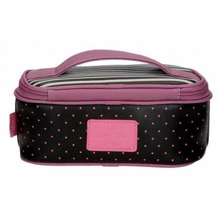 Mini vanity case fille GORJUSS "Frida" violet | Trousse de toilette enfant originale qualité supérieure design original