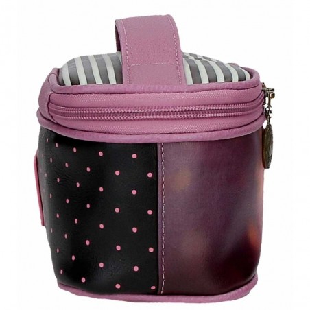 Mini vanity case fille GORJUSS "Frida" violet | Trousse de toilette enfant originale qualité supérieure design original