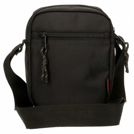 Sacoche homme PEPE JEANS "Bromley" noir | Pochette porté croisé tendance pas cher Sacoche homme PEPE JEANS "Bromley" noir | Pochette porté croisé tendance pas cher