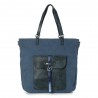 Sac shopping LES TROPEZIENNES "Molène" bleu | Grand cabas femme tote bag pas cher Sac shopping LES TROPEZIENNES "Molène" bleu | Grand cabas femme tote bag pas cher