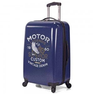 Valise grande taille 75cm BENZI "Motor Legend" | Valise soute séjour 2 semaines pas cher original