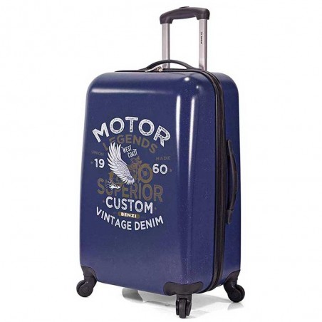 Valise grande taille 75cm BENZI "Motor Legend" | Valise soute séjour 2 semaines pas cher original Valise grande taille 75cm BENZI "Motor Legend" | Valise soute séjour 2 semaines pas cher original