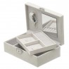 Coffret à bijoux DAVIDTS "Euclide" blanc | Grande boite à bijoux femme élégante qualité luxe pas cher Coffret à bijoux DAVIDTS "Euclide" blanc | Grande boite à bijoux femme élégante qualité luxe pas cher
