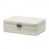 Coffret à bijoux DAVIDTS "Euclide" blanc | Grande boite à bijoux femme élégante qualité luxe pas cher Coffret à bijoux DAVIDTS "Euclide" blanc | Grande boite à bijoux femme élégante qualité luxe pas cher