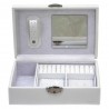 Coffret à bijoux DAVIDTS "Euclide" blanc | Grande boite à bijoux femme élégante qualité luxe pas cher Coffret à bijoux DAVIDTS "Euclide" blanc | Grande boite à bijoux femme élégante qualité luxe pas cher