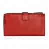 Portefeuille femme medium en cuir KATANA rouge | Porte-monnaie porte-cartes femme taille moyenne pratique pas cher Portefeuille femme medium en cuir KATANA rouge | Porte-monnaie porte-cartes femme taille moyenne pratique pas cher