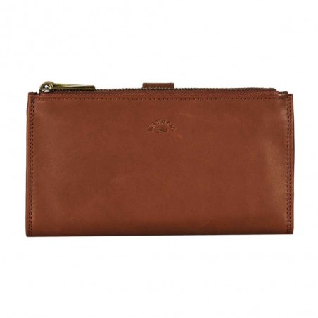 Portefeuille femme medium en cuir KATANA marron camel | Porte-monnaie porte-cartes femme taille moyenne pratique pas cher Portefeuille femme medium en cuir KATANA marron camel | Porte-monnaie porte-cartes femme taille moyenne pratique pas cher