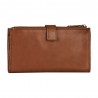Portefeuille femme medium en cuir KATANA marron camel | Porte-monnaie porte-cartes femme taille moyenne pratique pas cher Portefeuille femme medium en cuir KATANA marron camel | Porte-monnaie porte-cartes femme taille moyenne pratique pas cher