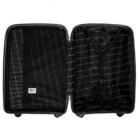 Valise soute L 4 roues HORIZON "Fancy" gris anthracite | Grand bagage 75cm séjour 2 semaines Valise soute L 4 roues HORIZON "Fancy" gris anthracite | Grand bagage 75cm séjour 2 semaines