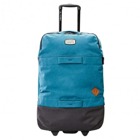 Sac de voyage trolley RIP CURL F-Light Global 110L océan | Grand bagage soute à roulettes sport