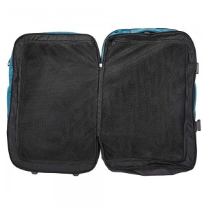Sac de voyage trolley RIP CURL F-Light Global 110L océan | Grand bagage soute à roulettes sport