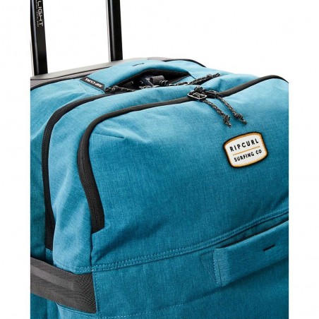 Sac de voyage trolley RIP CURL F-Light Global 110L océan | Grand bagage soute à roulettes sport