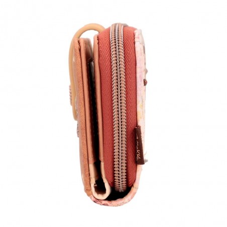 Portefeuille compact zippé femme ANEKKE "Menire" | Compagnon porte-monnaie porte-cartes moyen format original pas cher Portefeuille compact zippé femme ANEKKE "Menire" | Compagnon porte-monnaie porte-cartes moyen format original pas cher