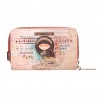 Portefeuille compact zippé femme ANEKKE "Menire" | Compagnon porte-monnaie porte-cartes moyen format original pas cher Portefeuille compact zippé femme ANEKKE "Menire" | Compagnon porte-monnaie porte-cartes moyen format original pas cher