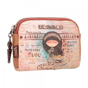 Porte-monnaie simple ANEKKE "Menire" | Bourse femme originale pas cher