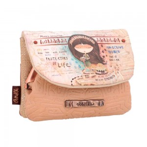 Porte-monnaie à rabat ANEKKE "Menire" | Bourse femme originale pas cher