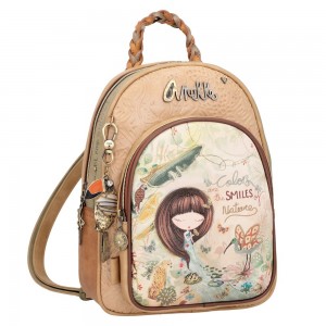 Sac à dos ville femme ANEKKE "Amazonia" | Sac à main original printemps été pratique