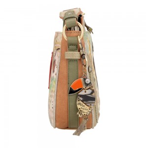 Sac bandoulière ANEKKE "Amazonia" | Sac femme porté croisé original pratique