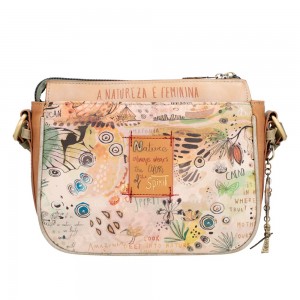 Sac bandoulière ANEKKE "Amazonia" | Sac femme porté croisé original pratique