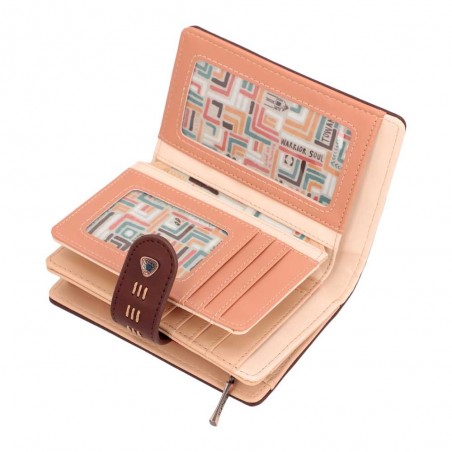 Portefeuille compact femme ANEKKE "Tribe" | Compagnon taille moyenne original pas cher Portefeuille compact femme ANEKKE "Tribe" | Compagnon taille moyenne original pas cher