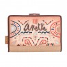 Portefeuille compact femme ANEKKE "Tribe" | Compagnon taille moyenne original pas cher Portefeuille compact femme ANEKKE "Tribe" | Compagnon taille moyenne original pas cher