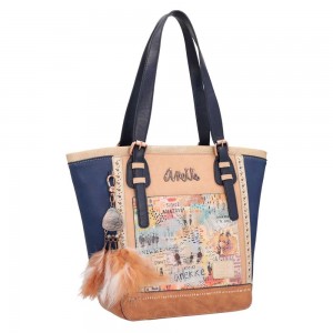 Sac à main shopping ANEKKE "Tribe" | Sac femme tote bag original printemps été