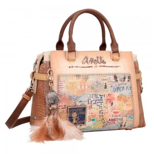 Sac à main 2 anses ANEKKE "Tribe" | Sac femme élégant original