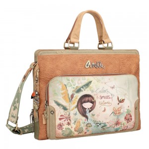 Porte-documents PC femme ANEKKE "Amazonia" | Sacoche ordinateur portable originale pas cher