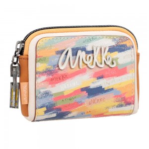 Porte-monnaie simple ANEKKE "Magic Souls" | Petite bourse femme originale pas chère