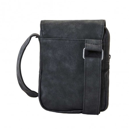 Sacoche bandoulière RIP CURL "Leazard" noir | Pochette porté croisé homme pas chère