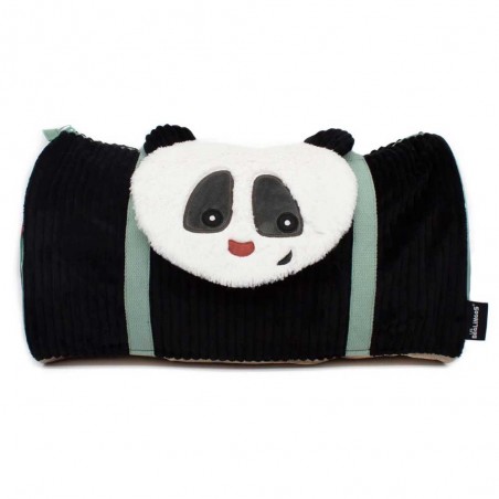 Sac week-end enfant LES DÉGLINGOS "Rototos le panda" | Sac de voyage mixte fille garçon original