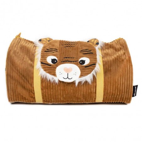 Sac week-end enfant LES DÉGLINGOS "Spéculos le tigre" | Sac de voyage garçon fille mixte original