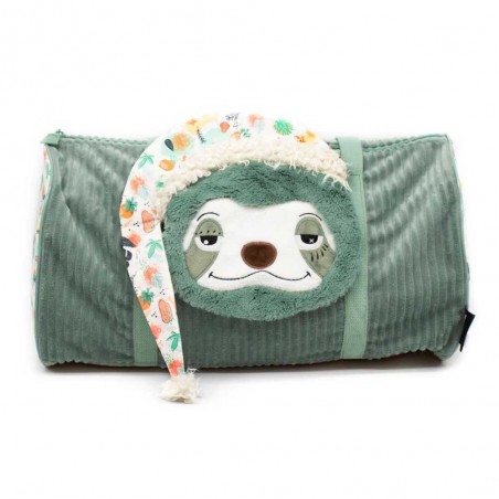 Sac week-end enfant LES DÉGLINGOS "Chillos le paresseux" | Sac de voyage fille garçon original Sac week-end enfant LES DÉGLINGOS "Chillos le paresseux" | Sac de voyage fille garçon original
