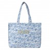 Sac shopping OILILY "Sanny" ruby | Grand cabas femme original tendance matelassé imprimé fleuri Sac shopping OILILY "Sanny" ruby | Grand cabas femme original tendance matelassé imprimé fleuri