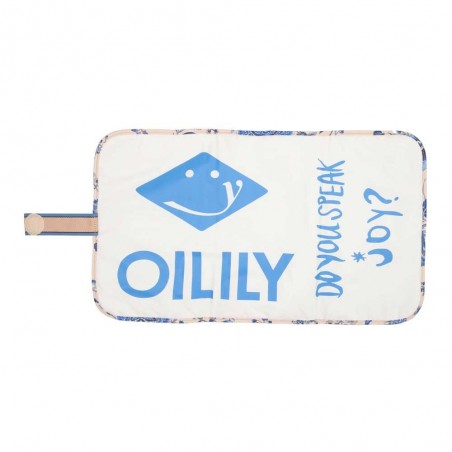 Sac à langer OILILY "Bibi" Sits Icon bleu | Sac maman bébé original avec tapis de change Sac à langer OILILY "Bibi" Sits Icon bleu | Sac maman bébé original avec tapis de change