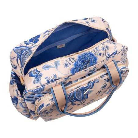 Sac à langer OILILY "Bibi" Sits Icon bleu | Sac maman bébé original avec tapis de change