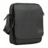 Sacoche homme en cuir KATANA noir | Pochette porté croisé cuir sauvage pas cher Sacoche homme en cuir KATANA noir | Pochette porté croisé cuir sauvage pas cher