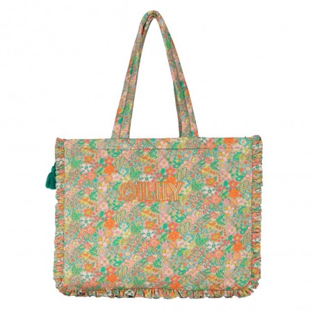 Sac shopping OILILY "Sanne" millefleurs | Cabas femme grand format original motif fleuri liberty Sac shopping OILILY "Sanne" millefleurs | Cabas femme grand format original motif fleuri liberty