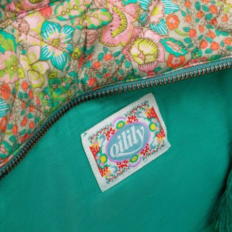 Sac shopping OILILY "Sanne" millefleurs | Cabas femme grand format original motif fleuri liberty