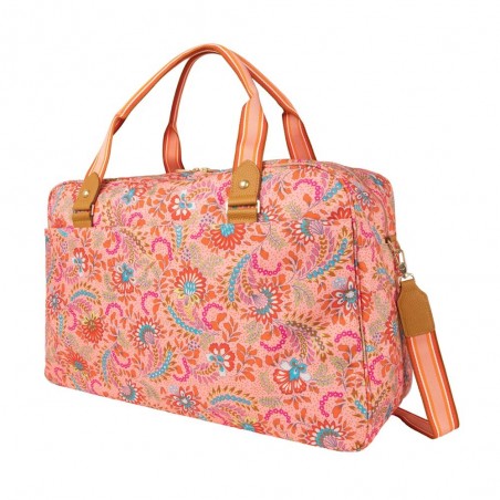 Sac week-end OILILY "Wynona" Ruby peach amber | Sac de voyage femme original qualité marque luxe