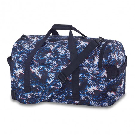 Sac de voyage DAKINE "EQ Duffle" 50L dark tide | Grand sac de sport bagage pliable gain de place pas cher bleu