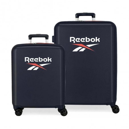 Valise cabine REEBOK "Roxbury" navy | Bagage avion sécurisé qualité robuste pas cher